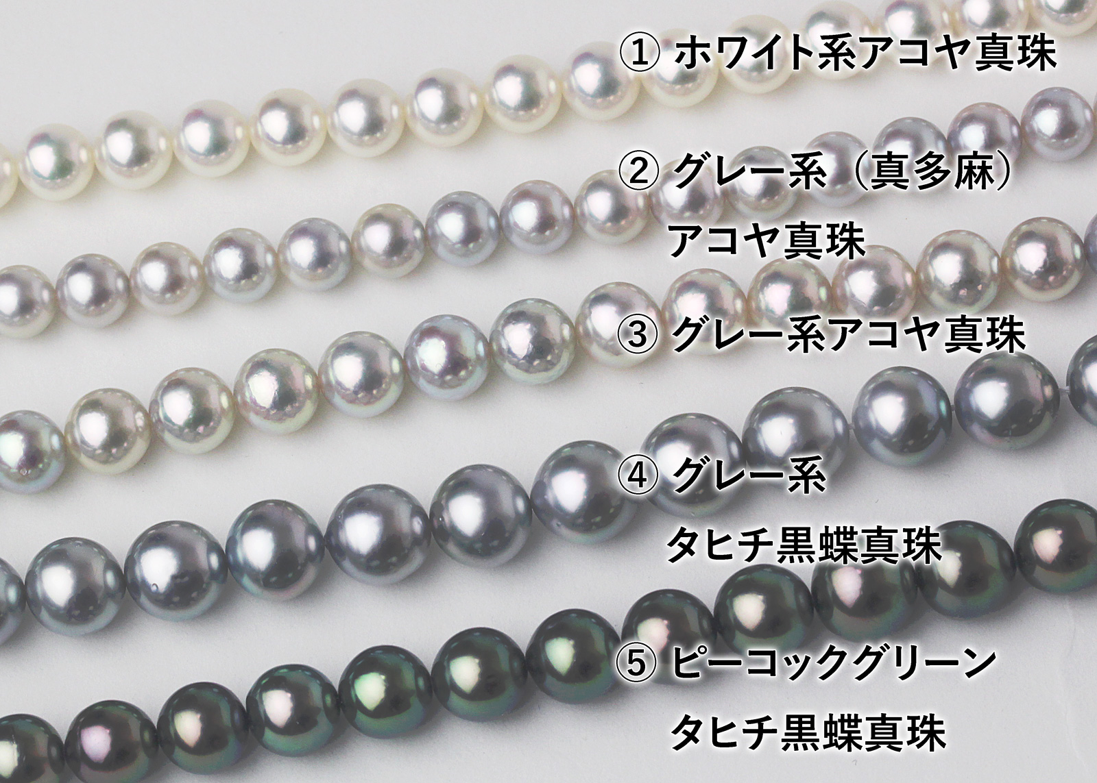 パールネックレスの種類と選び方 | 宇和島イノウエパール 花珠真珠ネックレス専門店 Uwajima Inoue Pearl